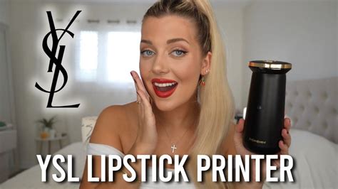 Testing The VIRAL Lipstick Printer! .